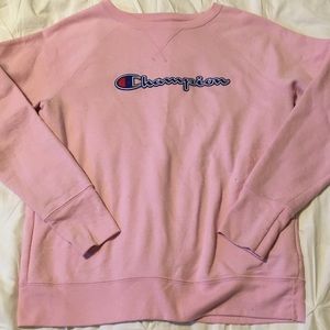 Pink Champion Crewneck